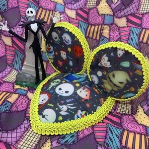 Nightmare Before Christmas mouse ear Fascinator